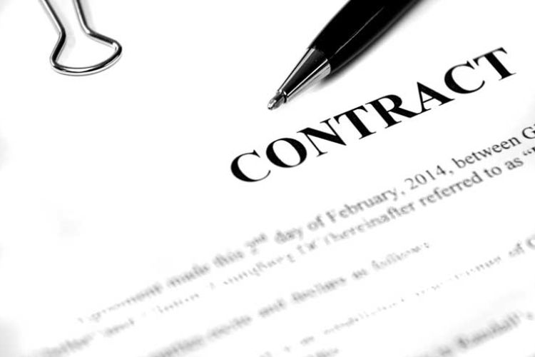 contract papers
