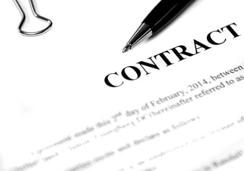 contract papers